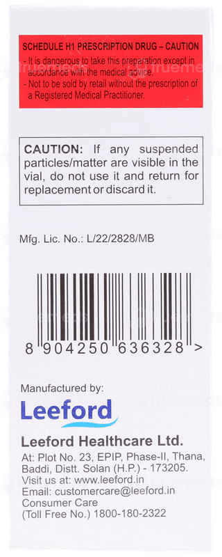 Cefaprex S 500/500 MG Injection 1